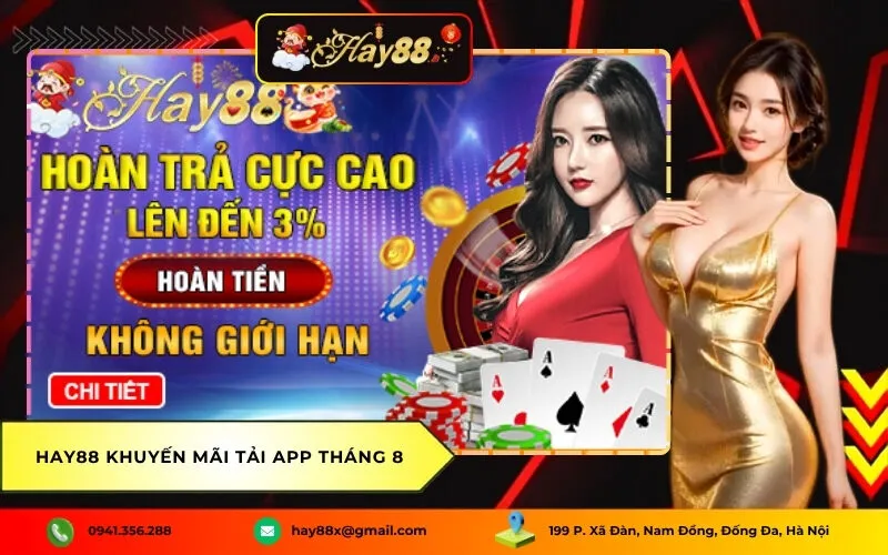 Hay88 Khuyến Mãi Tải App Tháng 8